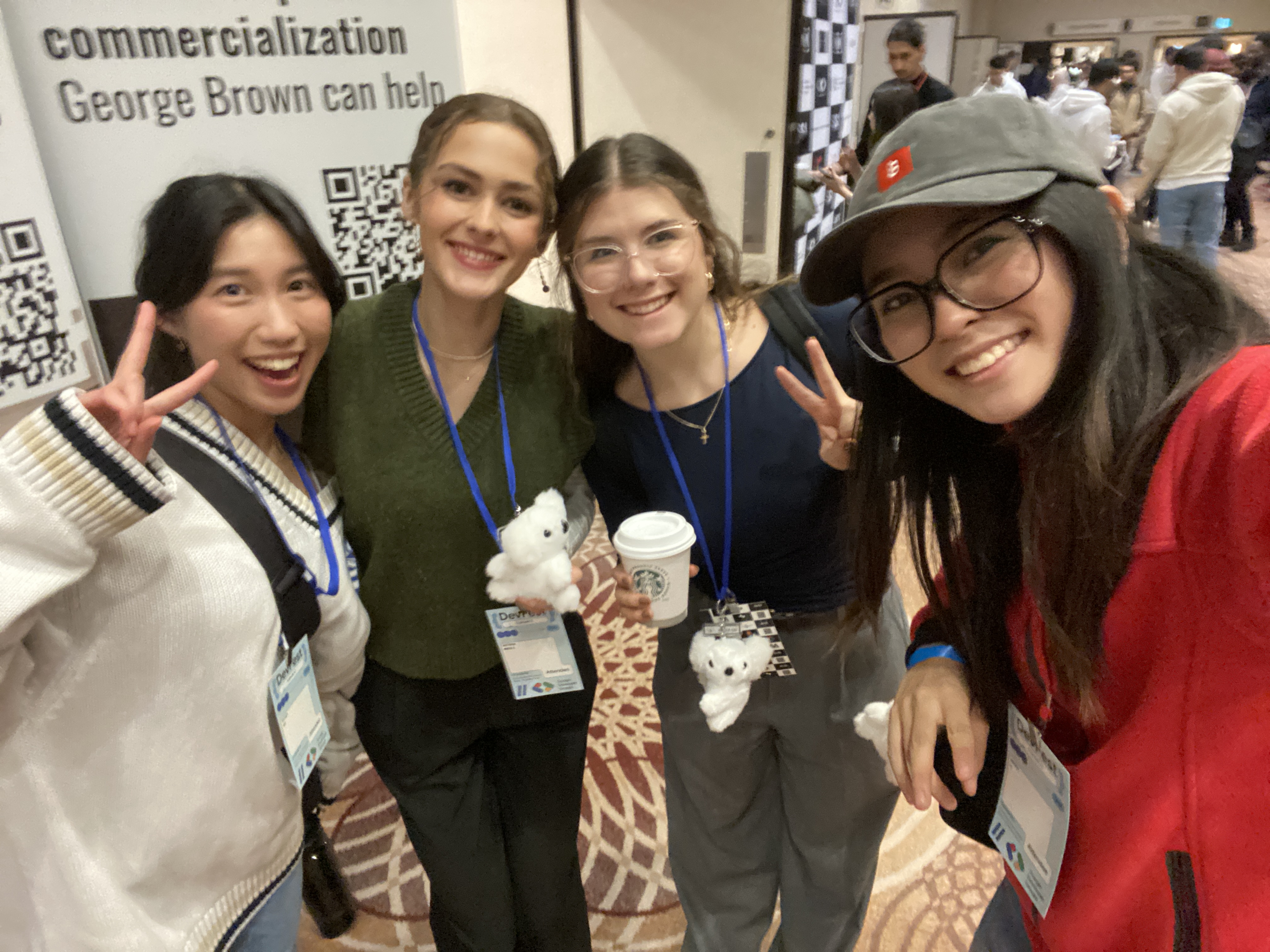 Hack the North recognition at DevFest